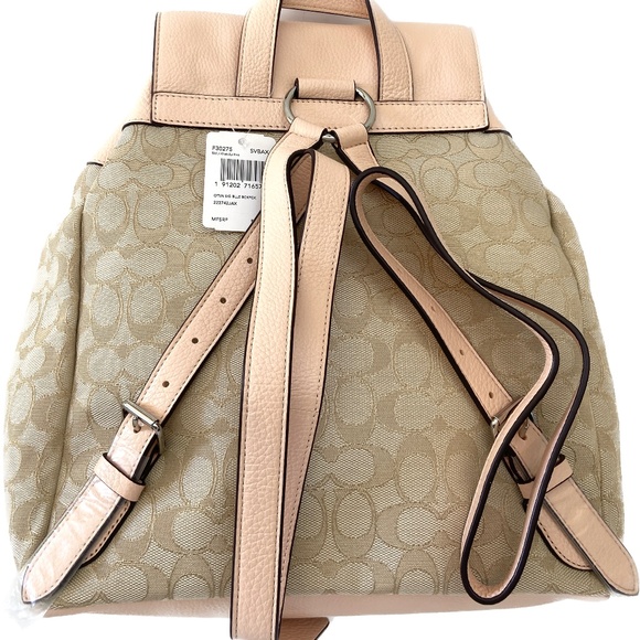 Coach Outline Signature Bille Backpack Light Khaki Light Pink main image 5
